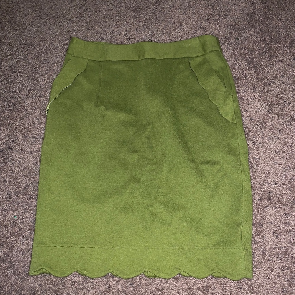 Darling Green Pencil skirt